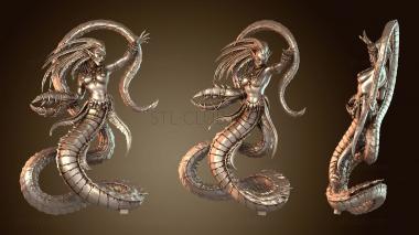 3D model Troops Doom Mermaids Mermaid (STL)