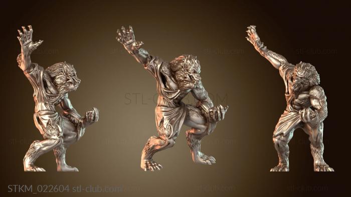 Статуэтки герои, монстры и демоны Troupe Werewolf Savage