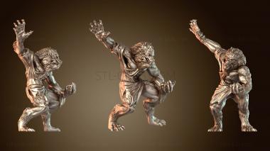 3D model Troupe Werewolf Savage (STL)