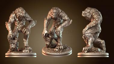 3D model Troupe Werewolf Brutal (STL)