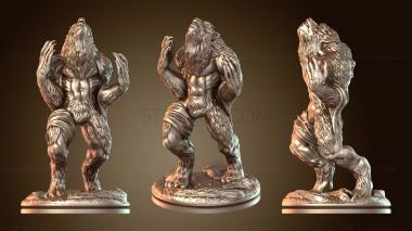 3D model Troupe Werewolf Ghastly (STL)