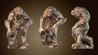 3D model Troupe Werewolf Ominous (STL)