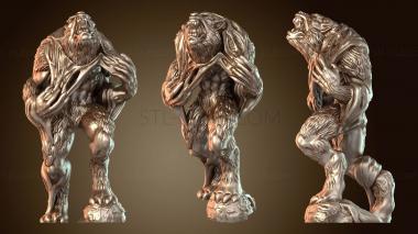 3D model Troupe Werewolf Zealous (STL)