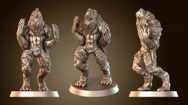 3D model Troupe Werewolf Simple (STL)
