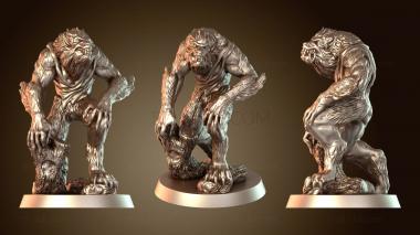 3D модель Труппа Оборотень Просто Измученный (STL)