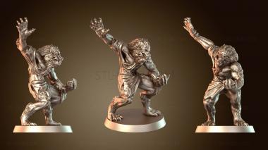 3D model Troupe Werewolf Simple (STL)