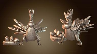 3D model Turkey Raptor Eggs (STL)
