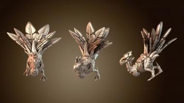 3D model Turkey Raptor (STL)