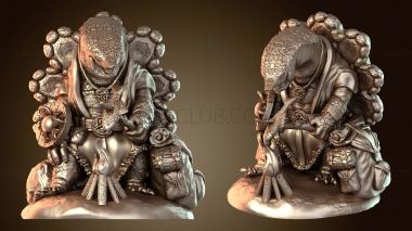 3D model Turtle Folk Cooking (STL)