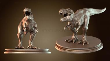 3D model Tyrannosaurus Rex Trex (STL)