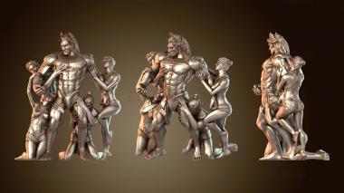 3D model Ulysses God Emperor Harem (STL)