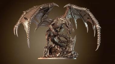 3D model Unchained Dragon (STL)