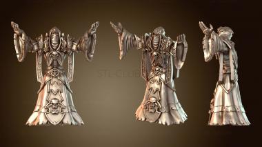 3D мадэль Молящийся немертвый аколит (STL)