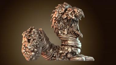 3D model Undead Basilisk (STL)