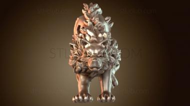 3D model Undead Dire (STL)