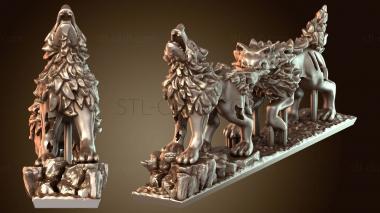 3D model Undead Dire (STL)