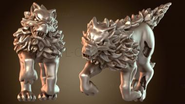 3D model Undead Ghoul Cemetery Zealous (STL)