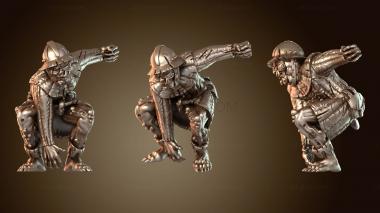 3D model Undead Skeleton Cemetery Vile (STL)