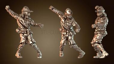 3D model Undeads Standing Vigilant (STL)