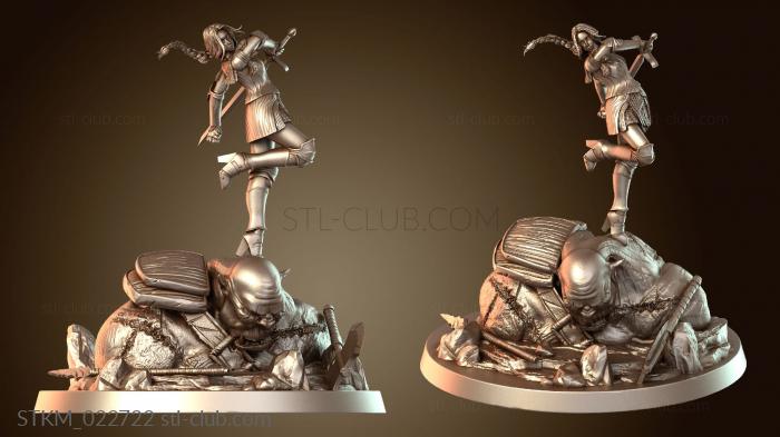 Статуэтки герои, монстры и демоны STKM_022722