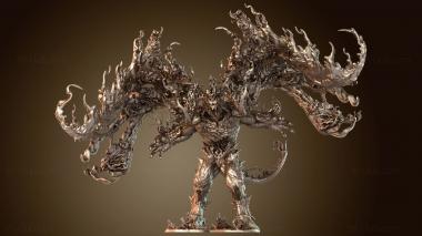 3D model Valu vs Razbok Diorama Collectible Orc (STL)