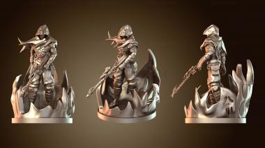 3D model Vampire Hunters Fire Mage (STL)