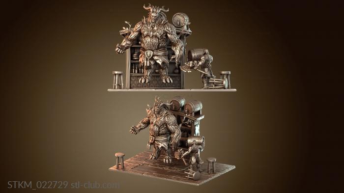 Статуэтки герои, монстры и демоны STKM_022729