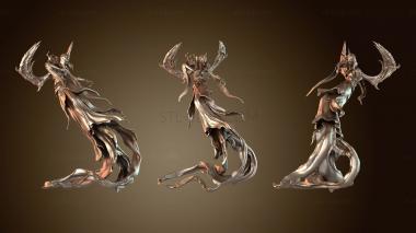 3D model Vampire Undead Beastmen Shaman Titan (STL)