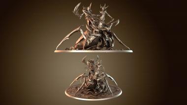 3D model Vampirella and Her Helldog Back (STL)