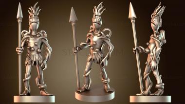 3D мадэль Вождь вегепигмеев (STL)