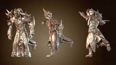 3D model Vengeance Dark Elfs Blitzer Tactical (STL)