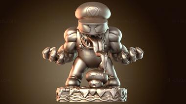 3D model Veno Mario Chibi (STL)