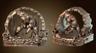 3D model Venom Statue (STL)