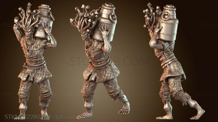 Статуэтки герои, монстры и демоны Деревенский житель