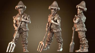 3D model Villager (STL)