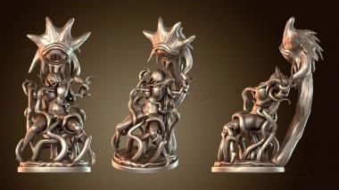 3D мадэль Вайфу Щупальцеобразный Монстр (STL)