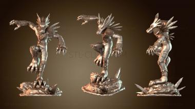 3D мадэль Гарурумон был бронирован (STL)