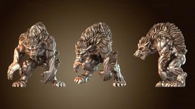 3D мадэль Оборотень (STL)