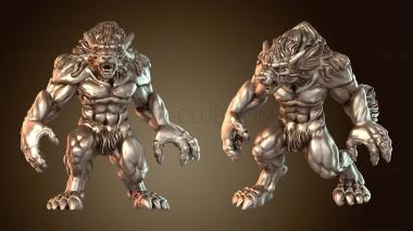 3D мадэль Оборотень (STL)