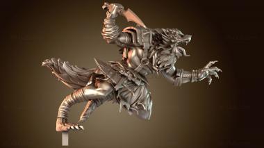 3D model Werewolf Beta (STL)