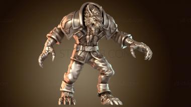 3D model Werewolf Genn Feral (STL)
