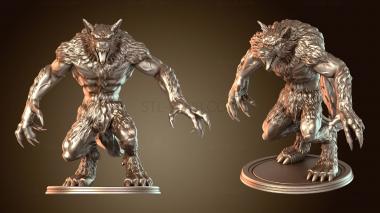 3D model Werewolf Graves Wild (STL)