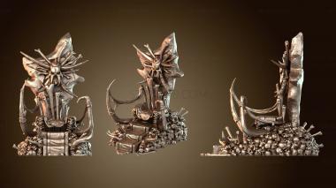 3D model Werewolf Throne (STL)