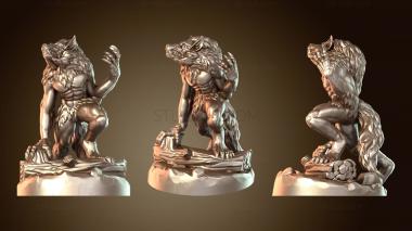 3D модель Оборотень невидимый (STL)