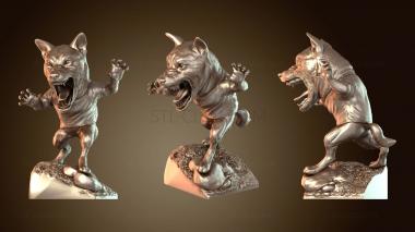 3D мадэль Молодой оборотень (STL)