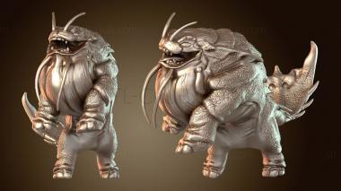 3D модель Прыгающий кит-кот (STL)