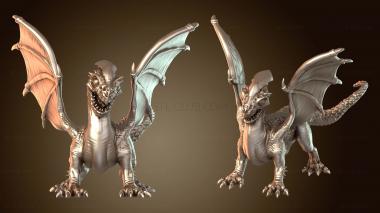 3D model White Dragon (STL)
