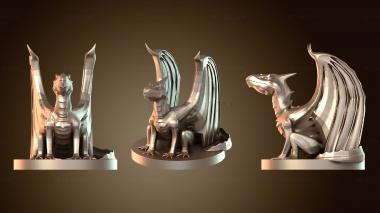 3D model White Dragon Wyrmling (STL)