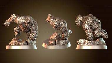 3D model White Gorilla Alpha (STL)