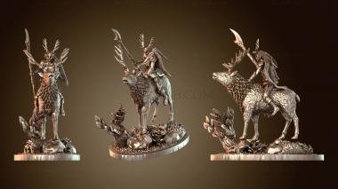 3D model Wild Huntsmen Watchful (STL)